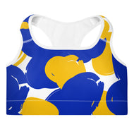 Rhoyal Camo Print - Padded Sports Bra