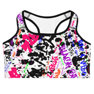 Black Girl Hustle Sports bra