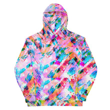 Load image into Gallery viewer, Pink Confetti Watercolor Hoodie
