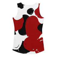 Diva Camo Print - Body Hugging Active Tank Top (Women's Fit)