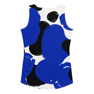 Finer Camo Print - Body Hugging Active Tank Top (Women's Fit)