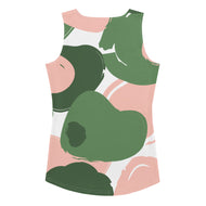 Pretty Camo Print - Body Hugging Active Tank Top (Women's Fit)