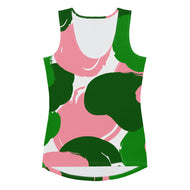 Pretty Camo Print 2 - Body Hugging Active Tank Top (Women's Fit)
