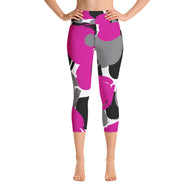 1977 Hustle Camo Print - Active Capri Leggings