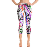 Black Girl Hustle Capri Leggings