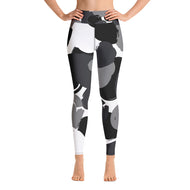 Gray Day Camo Print - Active Leggings
