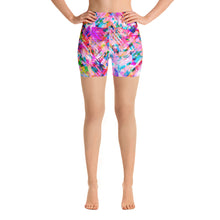 Load image into Gallery viewer, Pink Confetti Watercolor - Biker Shorts
