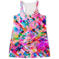 Pink Confetti Active Tank