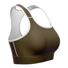 Load image into Gallery viewer, Camo Brown Sports Bra
