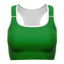 Load image into Gallery viewer, Kelly Green Sports Bra
